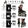 thumbnail image 3 of Crazy Skates Havoc Inline Skates - High Performance Size Adjustable Roller Hockey Skates for Men, Women, Boys and Girls, 3 of 4