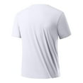 thumbnail image 4 of pstuiky camisetas para hombre, Blusas/camisetas casuales de verano para hombre, de color liso y cuello redondo camisetas de hombre xxl, 4 of 9