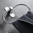 thumbnail image 5 of Anillo de toalla autoadhesivo para baño, soporte de toalla de mano adhesivo de acero inoxidable, colgador de toalla de mano moderno sin perforaciones, 5 of 5