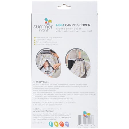 Best Summer Infant 2-in-1 Carry & Cover Infant Carrier Cover deal