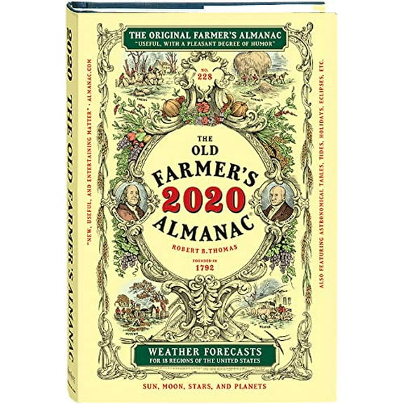 Pre-Owned The Old Farmer's Almanac 2020, 9781571988133, 1571988130, Hardcover,