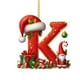 thumbnail image 2 of Adornos Navideños Colgantes con 26 Letras para Árbol de Navidad, Adornos Navideños Personalizados para Hacer Tú Mismo, Decoración Navideña, Decoración Colgante para Árbol de Navidad., 2 of 5