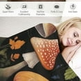 thumbnail image 3 of FUMJ Mushroom Blanket Mushroom Gifts for Women Soft Cozy Flannel Mushroom Throw Blanket All-Season for Sofa Couch Cottagecore Room Decor Mushroom Blankets for Adults Teen, 3 of 6