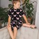 thumbnail image 4 of Balery Gradient Butterfly Conjunto de Pijama Infantil de Manga Corta con Estampado – Ropa de Dormir de Algodón Suave-Medium, 4 of 6