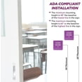 thumbnail image 4 of ADA CENTRAL SIGNS - 6" X6" Exam Room 7 Sign - ADA Compliant Tactile Graphics Grade 2 Braille Text Acrylic Wall Signs - Educational Institution Directional Assistance Test Center Door Sign for Schools, 4 of 7