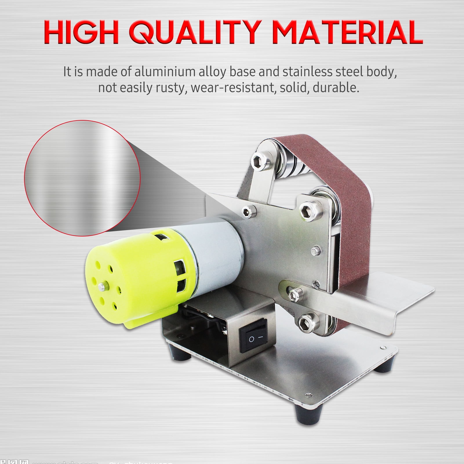 Metal belt sander discount