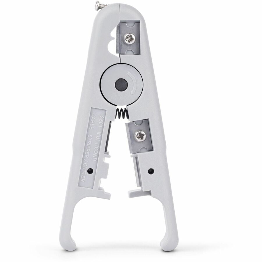 StarTech.com Network Cable Stripper and Cutter, Professional Wire Stripper for UTP/FTP/STP/Coax Cables, Rotary Wire Stripping/Cutting Tool