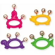 Hohner Kids Animal Jingle Bell, Assorted Colors and Shapes Children, Kids, Game