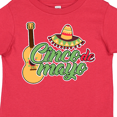 thumbnail image 4 of Inktastic Cinco De Mayo with Guitar and Sombrero Boys or Girls Toddler T-Shirt, 4 of 5