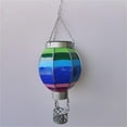 thumbnail image 5 of Metal Solar Powered Hot Air Balloon - Colorful, Reusable, Outdoor - for Festival, Party, Garden Decoration, 5 of 5