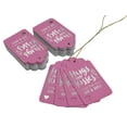 thumbnail image 3 of Inkdotpot Silver Foil Paper Hang Tags Hugs And Kisses From The New Wedding Favor Tags 100 Pieces, 3 of 6