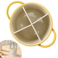 thumbnail image 5 of FUYGRCJ Metal Kitchen Utensil Holder with Drain Holes, Rustproof Spatula Organizer with 4 Removable Compartments for Countertop, 5 of 9