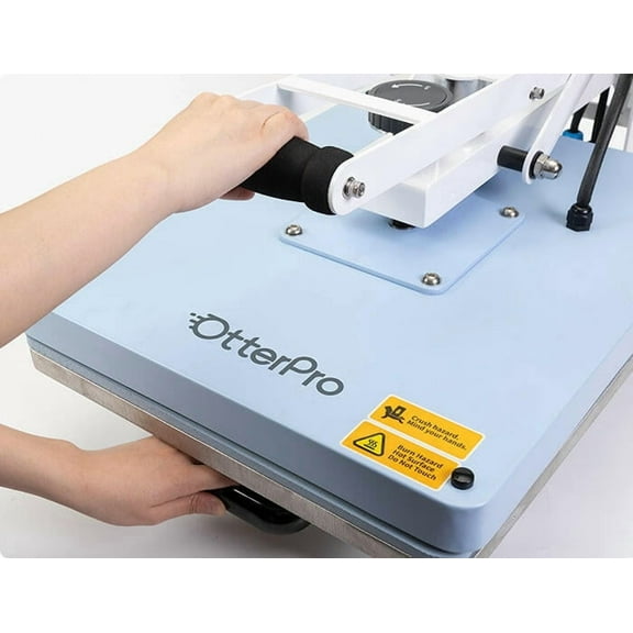 Otter Clamshell Heat Press: Efficient and Reliable DTF Transfer Machine, 16" x 20"