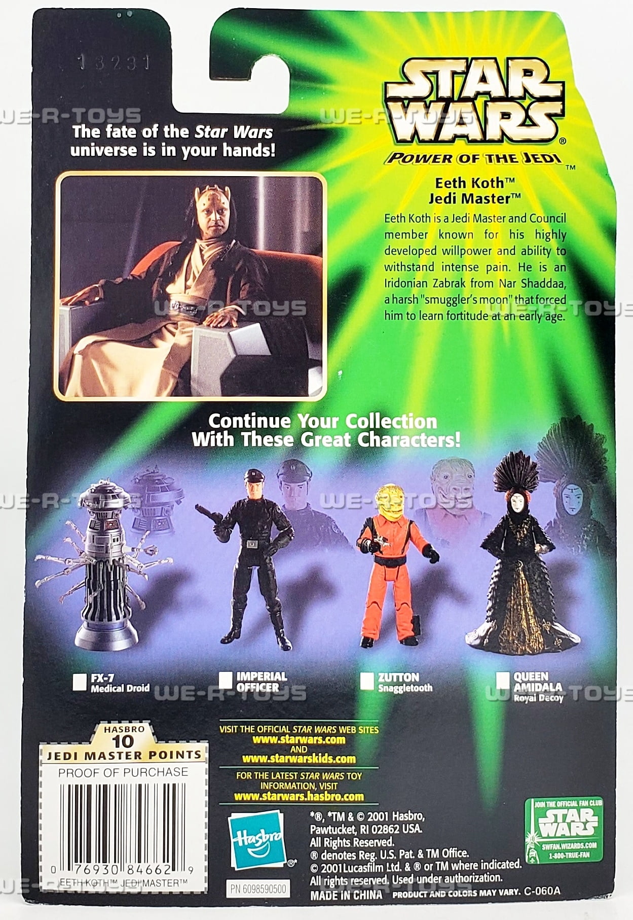 Star Wars Power of the Jedi フィギュア 2体セット Star Wars - Power of the Jedi (POTJ) - Action Figure - Eeth Koth
