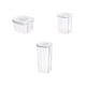 thumbnail image 5 of Cateissary Latas cuadradas para almacenamiento y conservación convenientes Latas de granos diversas Cajas de conservación Tanques de Organizadores de utensilios de cocina tamaño grande 2000ml, 5 of 6