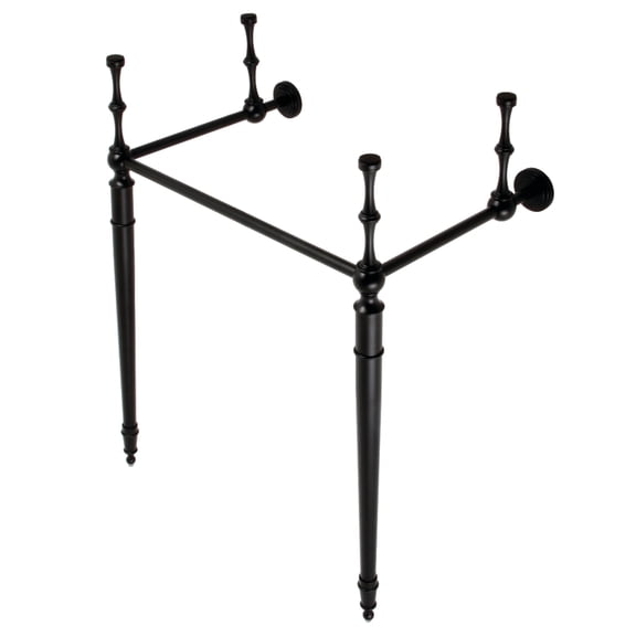 Kingston Brass VPB2215330 Brass Console Sink Legs in Matte Black
