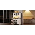thumbnail image 2 of Farmhouse coffee bar cabinet, RGB light / Build cozy coffee corner in kitchen, 2 of 4