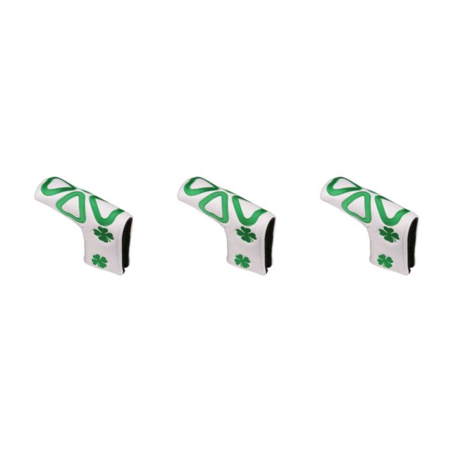 Ruiboury 1/2/3/5 Magnetic Golfball Putter Cover Fashionable With Multiple Options And Interior white 3PCS