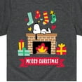 thumbnail image 3 of Peanuts - Toddler And Youth Holiday Short Sleeve Graphic T-Shirts, 3 of 6