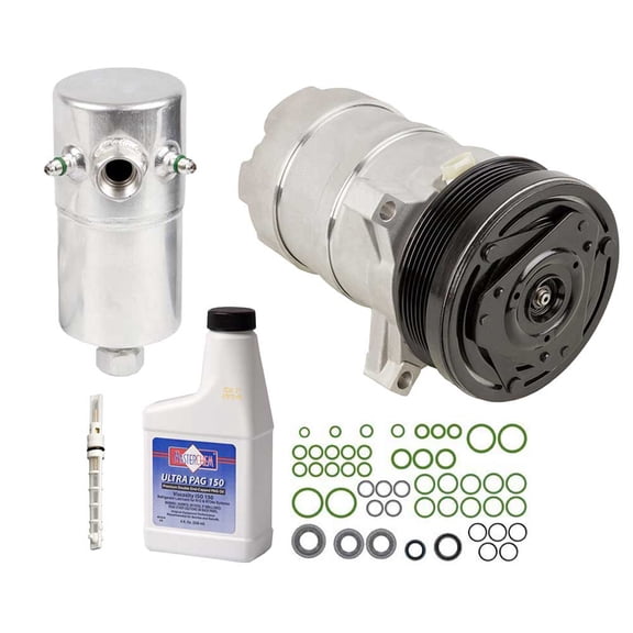 For Cadillac Eldorado 1980 1981 AC Compressor w/ A/C Repair Kit - BuyAutoParts