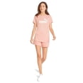 thumbnail image 4 of Playera Puma ESS Logo Tee para Mujer 586876-63 coral S, 4 of 4
