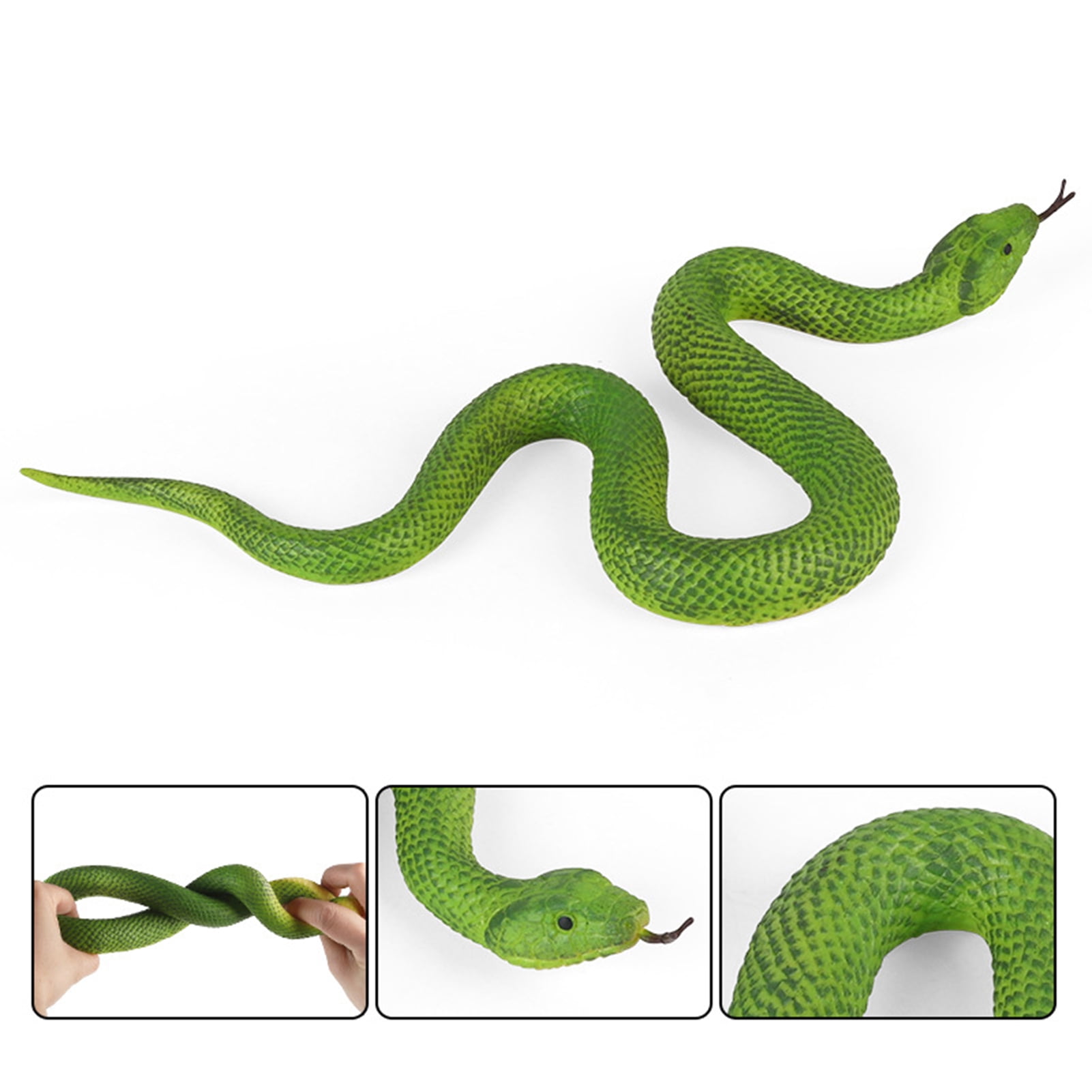  BigMouth Toilet Snake, Green, Small : Toys & Games