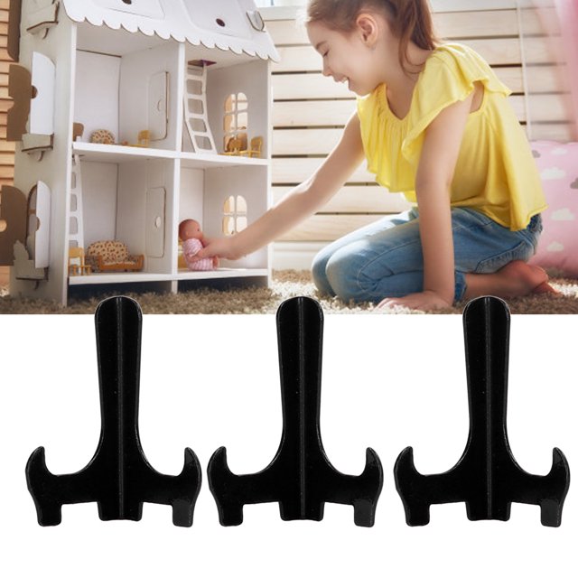 Accesorios Para Casa De Muñecas, Exquisita Artesanía, Mini Estante Para Platos, Detalles Vívidos, 3 Piezas Para Regalos ANGGREK Otros