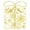 as shown8, variant on BNNG DIY Portable Window Decal, Christmas Snowflakes Clings Decoration Set, Gold Christmas Theme Window Stickers, Winter Snow Flakes Clings Party Decal Christmas Theme Elk Snowflake Window Sticker