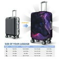 thumbnail image 4 of Rateoe Galactic Wolf Stare Printed Luggage Cover, Suitcase Protector Fits 18-32 Inch Luggage-Medium, 4 of 7