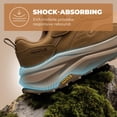 thumbnail image 5 of NORTIV 8 Men's Wide Toe Box Hiking Shoes Low Drop Waterproof Hiking Shoes for Walking Outdoor Trekking Camping Climbing Daily Fashion Sneakers, 5 of 9