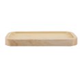 thumbnail image 3 of Sirva sushi y aperitivos con estilo: elegante bandeja de madera para té de 21 x 11 cm, 3 of 8