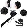 thumbnail image 2 of Gorro de noche de seda ZHAOCHENG para mujeres negras con pelo largo y rizado, elástico doble ancho, 2 of 5