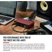 Focusrite Scarlett 2i2 Studio 4th Gen USB Audio Interface Bundle