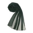 thumbnail image 4 of Bufanda De Gasa De Burbuja Sólida Para Mujer Hijabs Musulmanes Bufanda Para La Cabeza Chales Verde Oscuro Sunnimix Bufanda de mujer Hijab, 4 of 8