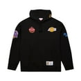 thumbnail image 4 of Men's Mitchell & Ness  Black Los Angeles Lakers Hardwood Classics Blackout Collection Pullover Hoodie, 4 of 7