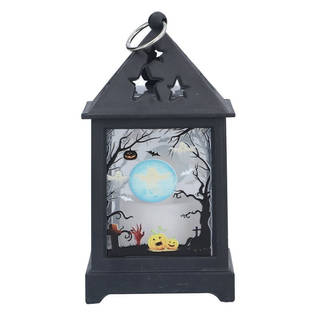 Luz nocturna decorativa de Halloween, linternas LED innovadoras, adorno de escritorio para festival