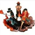 thumbnail image 1 of One Piece Three Brothers Ace, Sabo And Luffy Hand Model Collection Model Toy The Best Gift For Friends And Children 6.3 inch, 1 of 4