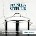 thumbnail image 5 of Farberware Classic Series 16 Quart Large Stainless Steel Stockpot with Lid, Induction Compatible, Metal Utensil and Dishwasher Safe, Stainless Steel, 5 of 10