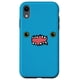 thumbnail image 1 of Funda para teléfono Fuggler Screech Blue FuggGlow Face iPhone XR, 1 of 3