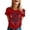 c-256Red65, variant on CUSTG Women T-Shirts Graphic Print T Shirt Anniversary Lettering Casual Short Sleeve Tops Everyday O-Neck 1776-2026 Celebrate America's 250th Anniversary Comfort Streetwear