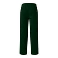 thumbnail image 4 of Fgnfyis Boys Cargo Jogger Pants Elastic Waist Loose Fit Athletic Sweatpants for Kids and Big Boys Casual Trousers without Drawstring Comfort Wear Dark Green 5-6 Years, 4 of 8