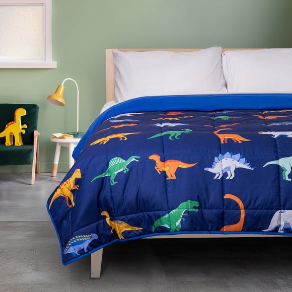 Edredon Infantil Dreamlab, Hipoalergenico, Tamaño Matrimonial, Diseño De Dinosaurios