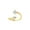 10K Yellow Gold, variant on Fine Jewelry 10K White Gold Lozenge-shape Lab Grown Diamond Fashion Promise Anniversary Ring (3/4 Cttw, D-F Color, VS1 Clarity) Size 5