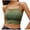 Green, variant on Lace Bralette for Women Wrap Backless Cami Underwear Racerback Double-Layered Spaghetti Strap Bras