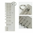 thumbnail image 5 of 2pcs Thick Gage Sheet Metal Gage Gauge Measuring Tool Wire Stainless Steel US, 5 of 10