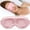 Pink, variant on Getino 3D Sleep Mask for Women Men, Blackout Soft Eye Masks for Sleeping, Cotton, Black