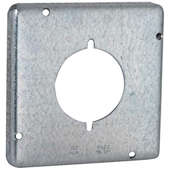 Raco 878 Wrk Covr Sq 4-11/16" Expsd