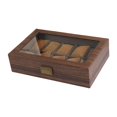 thumbnail image 1 of Caja organizadora para relojes Strade Fareast Limited madera estuche de exposición 10 ranuras 33x22x9cm, 1 of 8