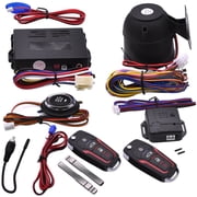 Panlongic Remote Start Keyless Entry Alarm Kit For Chevrolet Ford Nissan Dodge Push Button