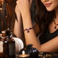 thumbnail image 4 of XHKUYI XHKUYI Halloween Ghost Beaded Bracelet, Stretchable Adjustable Bead Bracelet with Ghost Charm, Spooky Season Jewelry for Women Kids, Fall Jewelry Gift, 4 of 8